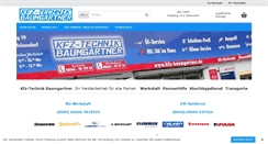 Desktop Screenshot of kfz-baumgartner.de